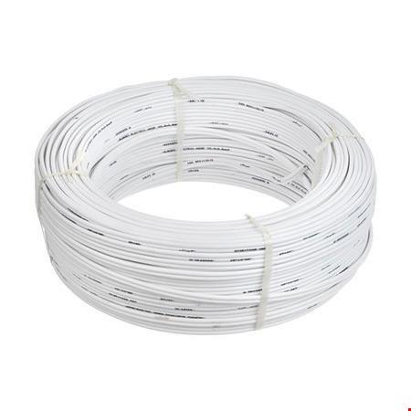 سیم برق دو رشته نایلونی تخت ‎2*0.75 سی سی