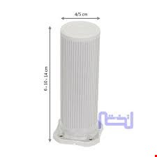 پایه شیاردار موادنو سایز ۱۴ سفید